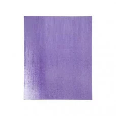 Тетрадь 48л клетка бумвинил "Metallic" фиолетовый HATBER 48Т5бвВ1 220872