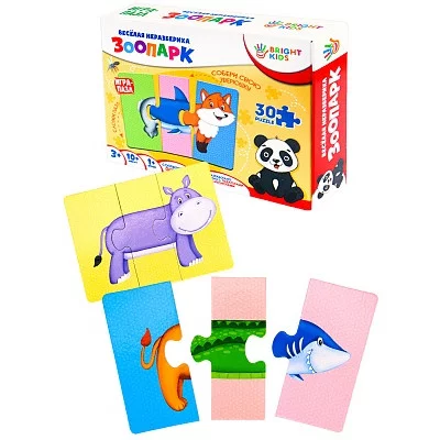 BRIGHT KIDS. Веселая неразбериха. ЗООПАРК Арт. (ИН-1679) ИН-1679