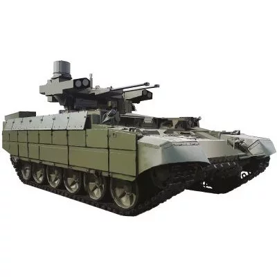 Плакат вырубной А3. Военная техника. БМПТ Терминатор. Двухсторонний.- группа техника 00-00018455 Ф-15586 4630112038453