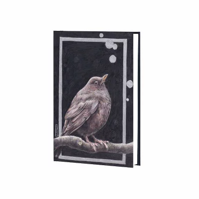 Книга для записей А5+ 96л "Птица (Эксклюзив)"  КанцЭксмо