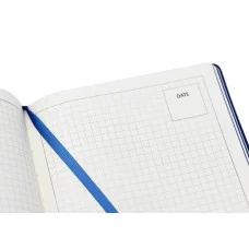 Ежедневник А5 136л "Luminous. Синий космос" КанцЭксмо ЕИКЛ52313606