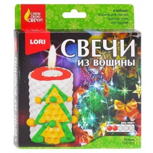 Свечи из вощины "Ёлочка" Пз/С-013