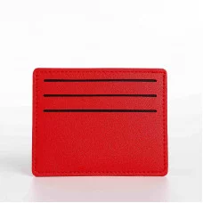 Картхолдер 10,5*0,4*8,5 см, 7 отд красный 9713843