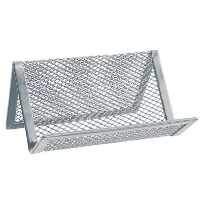 Подставка для визитных карточек STEEL Серебряный Erich Krause 22508