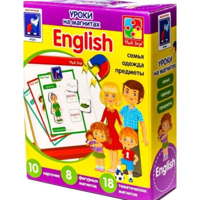 Уроки на магнитах English "Семья"