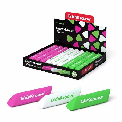 Ластик ErichKrause ErgoLine® Prism  44479
