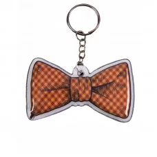 Брелок-фонарь Феникс Презент "Бабочка", ПВХ, кольцо для ключей на цепочке из нержавеющей стали, пакет с подвесом 325836