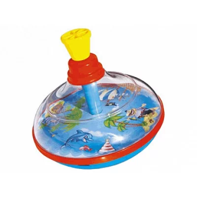 Юла "Остров сокровищ"14см в п/пакете