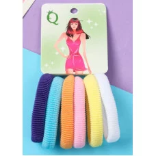 Резинка для волос "Анна" (набор 6 шт) тайна 4см 10318398