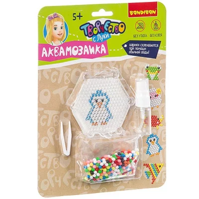 Набор ДТ Аквамозаика Зеленый набор 5 фигур ВВ3263 877-122