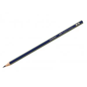 Карандаш ч/г Faber-Castell "Goldfaber 1221" 2B, заточен. 112502