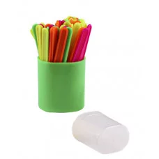 Набор счетных палочек ФЛЮОРЕСЦЕНТНЫЕ (НР-4548) 50шт в пенале НР-4548