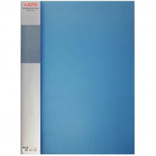 Папка c пружинным скоросшивателем Berlingo "Diamond", 17мм, 700мкм, п/прозрачная синяя BERLINGO* 170654