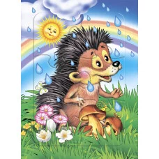 Пазл маленький Ёжик 0+