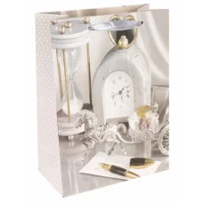 Dream cards Пакет подарочный с мат. лам. Время 26х32х10 см (L),210 г ПКП-3468