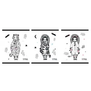 Тетрадь А5 96л "Kitty girls" КанцЭксмо ТБ968374
