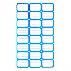 Ценники лист, 25х38мм,24 шт на листе,80 листов,самокл.,цена за 1 лист 202 синие J.O. 37308