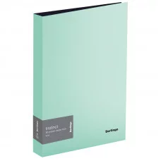 Папка с 60 вкладышами Berlingo "Instinct", 21мм, 700мкм, мятный 298240