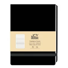 Блокнот для записей А6- 100л "Joy Book. Черный агат" КанцЭксмо БДБЛ61003898
