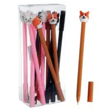 Ручка гелевая-прикол МИКС Собака 7008068