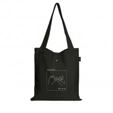 Шоппер LOREX COTTON PLAY OR TRUST 33х40 см черн. хлопок универс. 247763