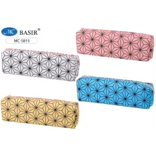 Пенал-косметичка: материал ПВХ, цветной с рисунком /ассорти/, размер 19*6*3 см. МС-5815