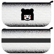 Пенал-косметичка 1 молния 210*110 (ЭКСМО) ткань на резин Girl (п/упаковка) ПМ0032