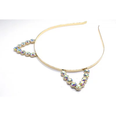 Ободок металл Ушки золото №2 2002000021854