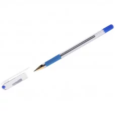 Ручка шариковая MunHwa "MC Gold" синяя, 1,0мм, грип, штрих-код MunHwa 229551