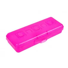 Пенал пластиковый футляр 80*205*38 Calligrata ассорти 3626804