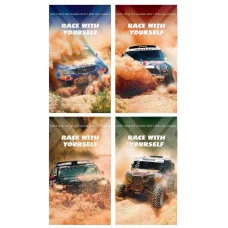 Блокнот А7 40 л. кл. Schoolformat ГОНКА С СОБОЙ 249026