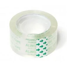 Клейкая лента канцелярская Alingar, 18 мм * 22 м, основа полипропилен, прозрачная AL2598