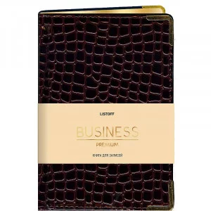 Книга для записей А5 80л Iguana бордо КанцЭксмо КЗБПК5803624