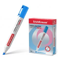 Текстмаркер ErichKrause Visioline V-40 Neon цвет чернил голубой 30978