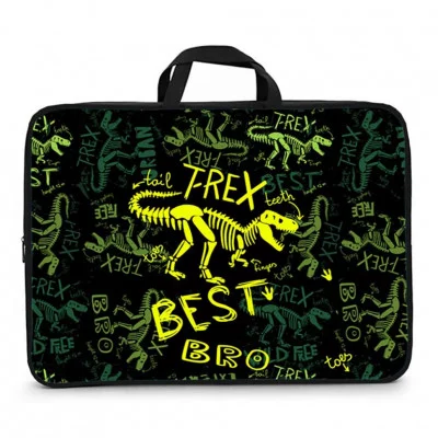 ПМД 3-20 Dino bro -папка менеджера А3(ручка - тесьма),п/э с диз., 475х345х45 мм