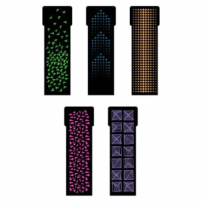 Закладки 60х180 1л "Неоновый микс. 8" КанцЭксмо ЗП50241