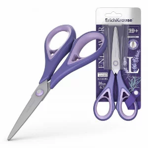Ножницы ErichKrause Endeavor Lavender, 16 см, ассорти  56927