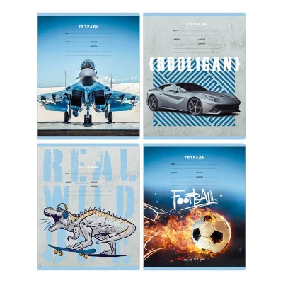 Тетрадь 12л., косая линия BG "Men\'s world" 341603