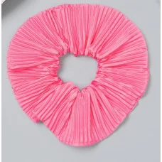 Резинка для волос "Орбита" жатка классика глянец 12см розовый 10679873
