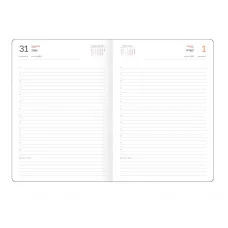 Ежедневник датированный 2026г., А4, 176л., твердый переплет, кожзам, BG "Орел", черный 380046