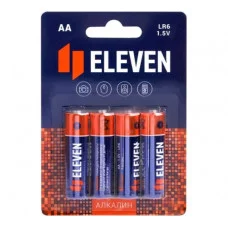 Комплект батареек 4шт Eleven AA (LR6) алкалиновая, BC4 301748