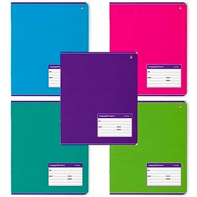 Тетрадь 24л. ЛИН. "КЛАССИКА" АЛЬТ 5ЦВЕТОВ 10% 7-24-011/2 ТЛ2406