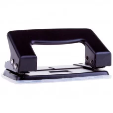 Дырокол OfficeSpace 10л., металлический, черный Спейс 178804