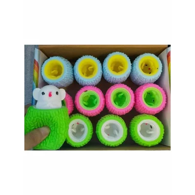 Антистресс-мялка "Добрая коала", 6 см (3 цвета микс, 1 шт.) ( Арт. ИК-2006) 1 шт.