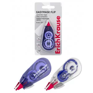 Корректирующая лента ErichKrause EasyMask Flip, 5мм х 5м, ассорти  65021