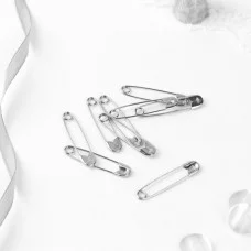 Булавки английские 35мм наб 10шт цена за никель 2176366