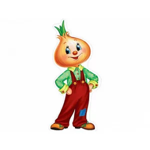 Плакат фигурный А3 "Мир открыток" чиполлино 00055