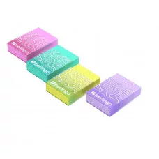 Ластик Berlingo "Gradient" прямоугольный, пластиковый кейс, Eco-Pvc, 45*32*11мм 357908