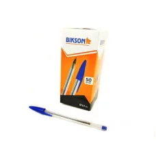 Ручка ТМ "BIKSON" шариковая прозрачный корпус BN0463