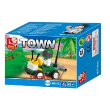 Конструктор "Гонщик" 21 деталь в коробке M38-B0112